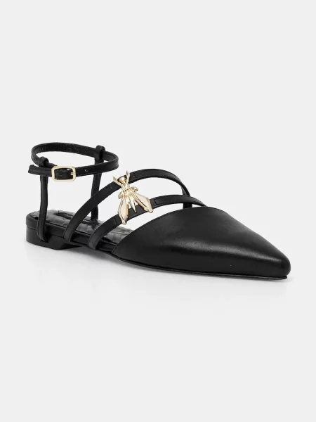 Patrizia Pepe balerini de piele negru