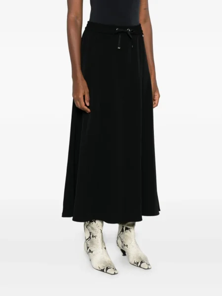 Midi spódnica midi Herno dzwony czarna