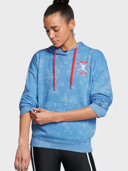 Махрова спортивна кофта Under Armour блакитна