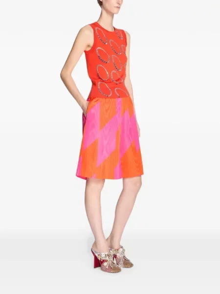 Елек Dries Van Noten бродиран червено