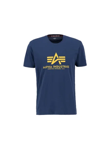 ALPHA INDUSTRIES Tricou Basic bleumarin