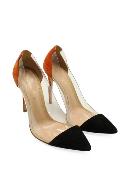 Pantofi cu toc Gianvito Rossi portocaliu