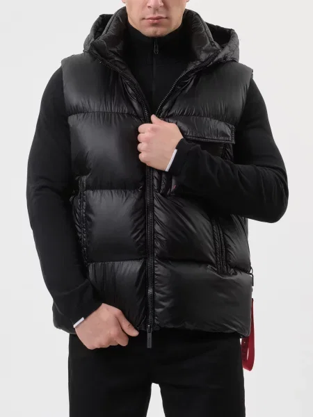 Жилет After Label чорний