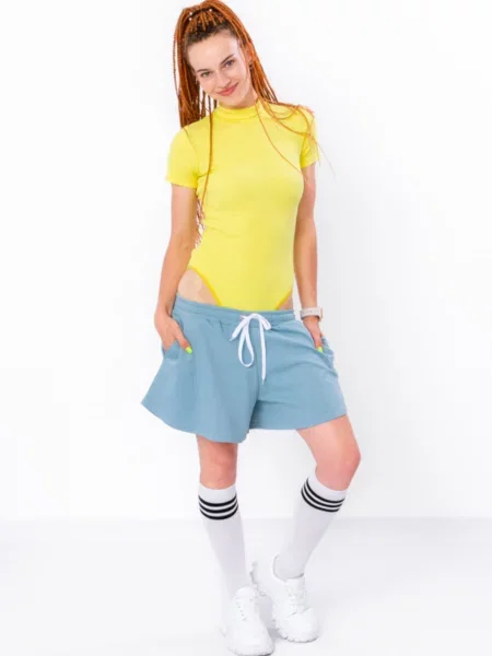 Носи своє Боді Бавовна/поліестер жовтий