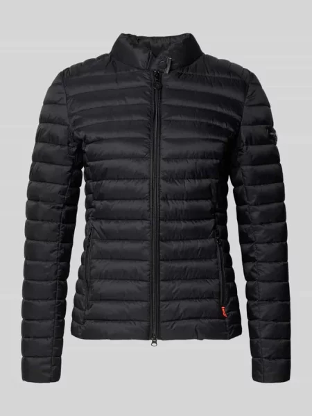 Kurtka pikowana z zamkiem błyskawicznym dwustronnym model ‘JUDY’ Frieda & Freddies czarna