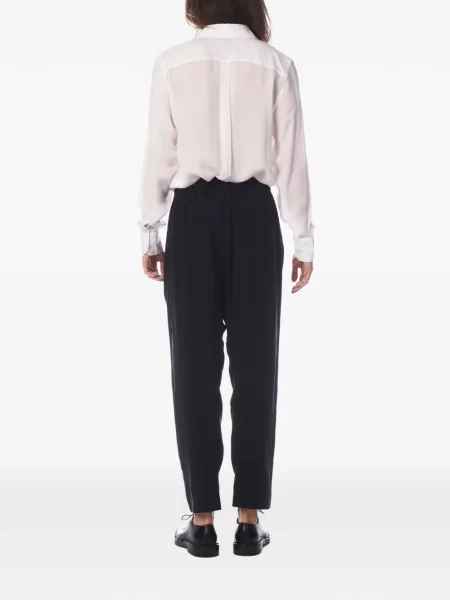 Pantaloni Tessitura Body Couture conici negru