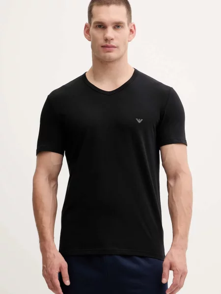 Kratka majica Emporio Armani Underwear črna