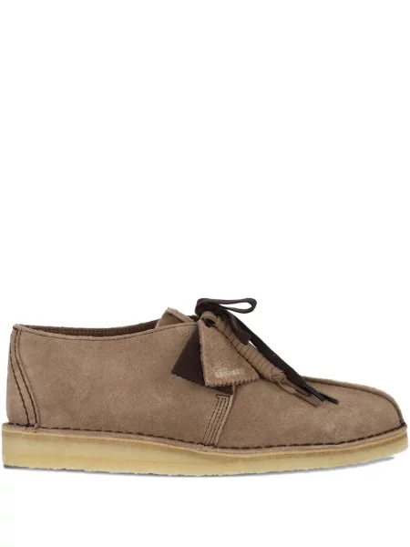 Pantofi Clarks Originals cu șireturi din dantelă