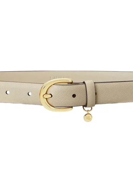 Lauren Ralph Lauren pas usnjeni bež