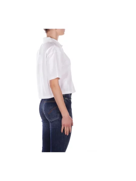 Carhartt WIP W S/S Carhartt Script Polo TS biała