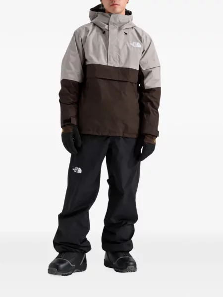 Anorak The North Face cu glugă gri