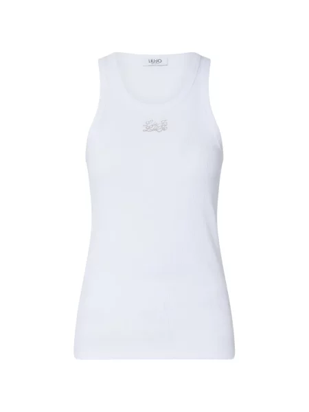 Top Liu Jo cu autograf alb