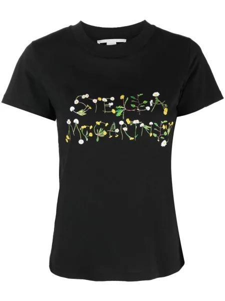 Tricou Stella Mccartney cu imagine negru