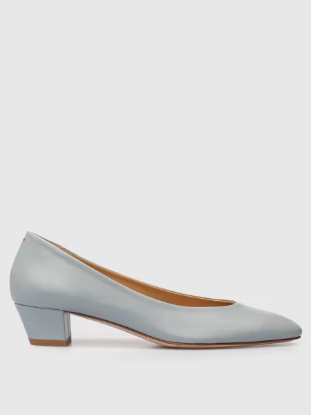 Шкіряні туфлі Helia Aeyde блакитні