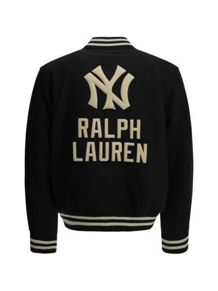 Sweter Polo Ralph Lauren zamszowy czarny