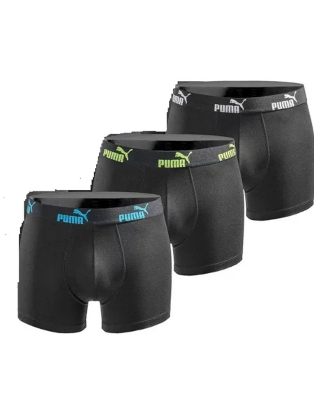 Bokserki majtki Puma Boxershorts czarne