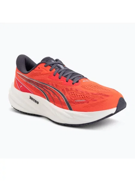 Încălțăminte de alergare pentru bărbați Puma Velocity Nitro 5 ultra red/inky depths roșu