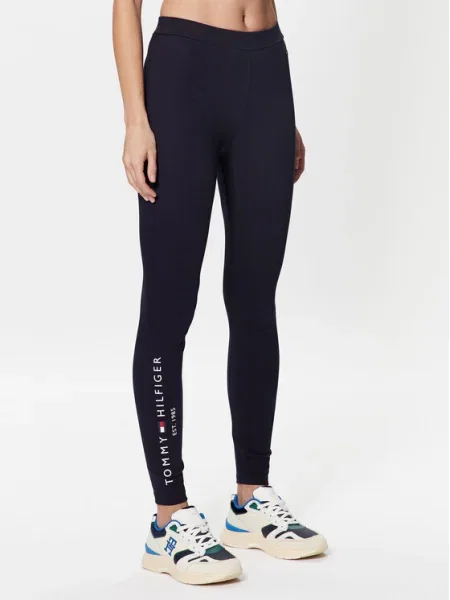 Pantaloni Tommy Hilfiger alb