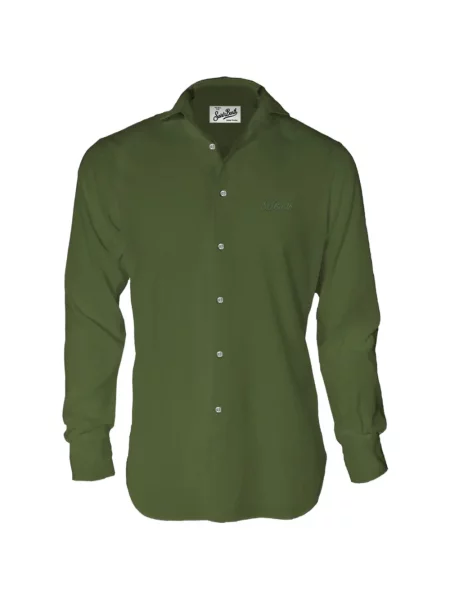 Cămașă Mc2 Saint Barth verde