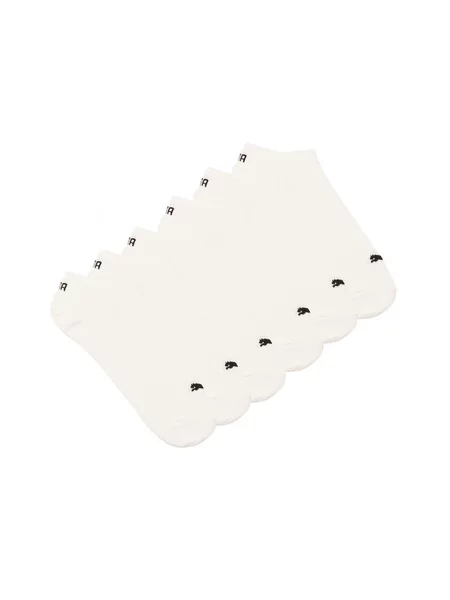 Nogavice Puma SNEAKER PLAIN ECOM Pack de 6 bela