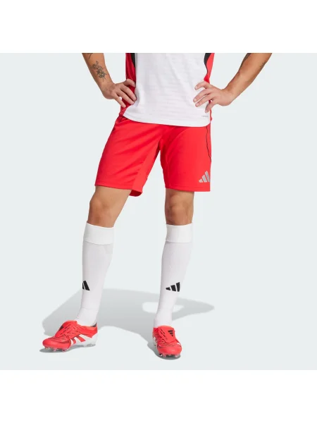 ADIDAS PERFORMANCE Športové nohavice Tiro 25 Pro sivá / svetločervená čierna
