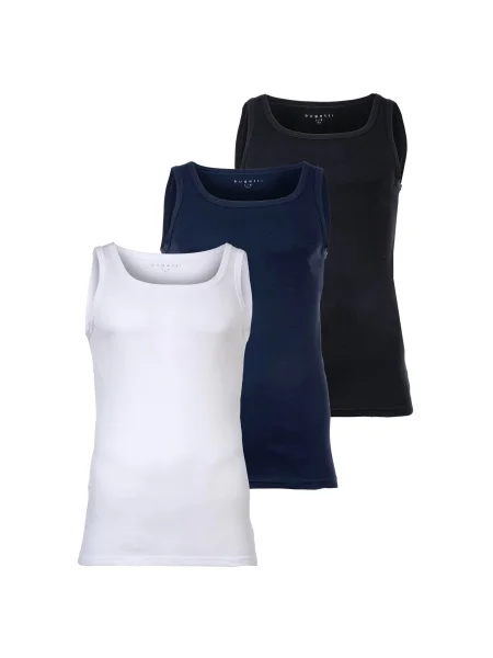 Bugatti Trikó és alsó póló tengerészkék / fekete fehér