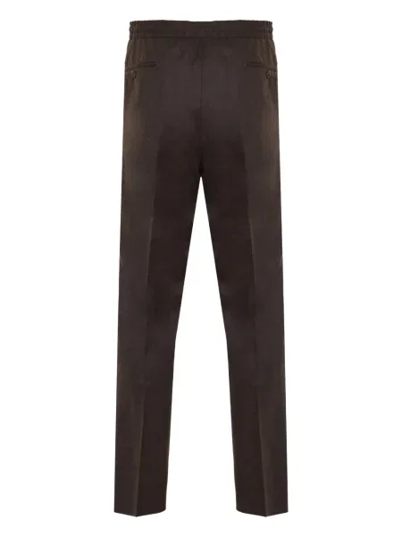 Pantaloni Corneliani cu cordon maro