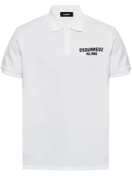 Polo Dsquared2 alb
