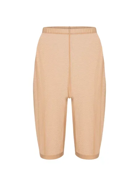 Kraťasy David Koma jersey béžové