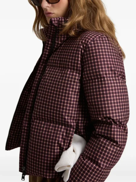 Geacă Woolrich în carouri roșu
