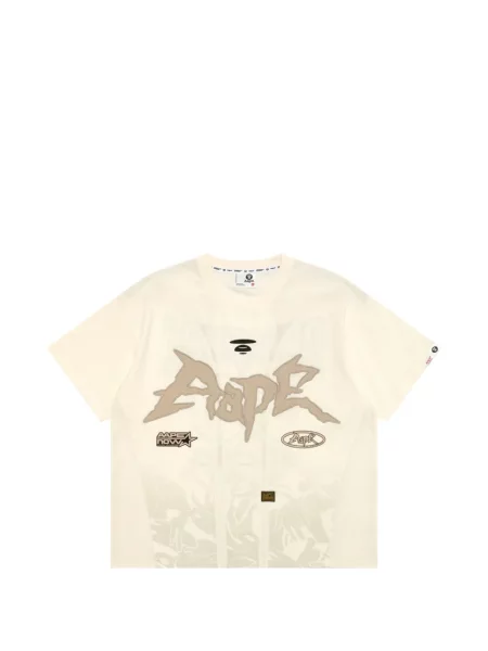 Tricou Aape By A Bathing Ape cu aplicații