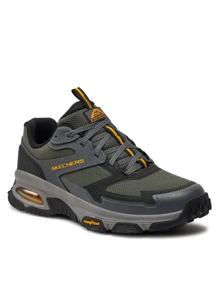 Ниски обувки Skechers зелено