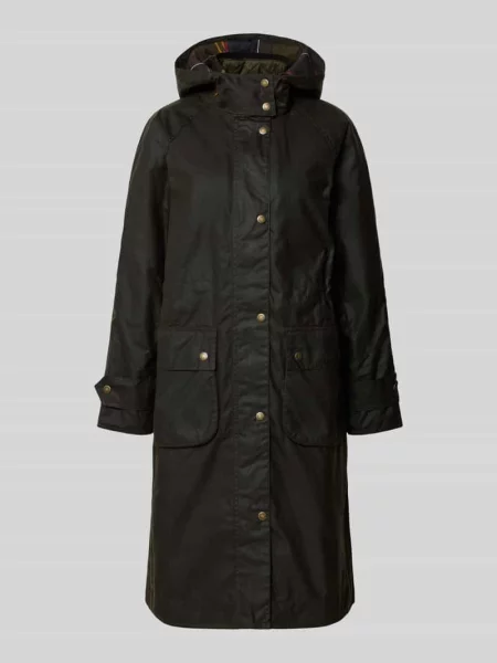 Woskowany płaszcz Barbour zielony