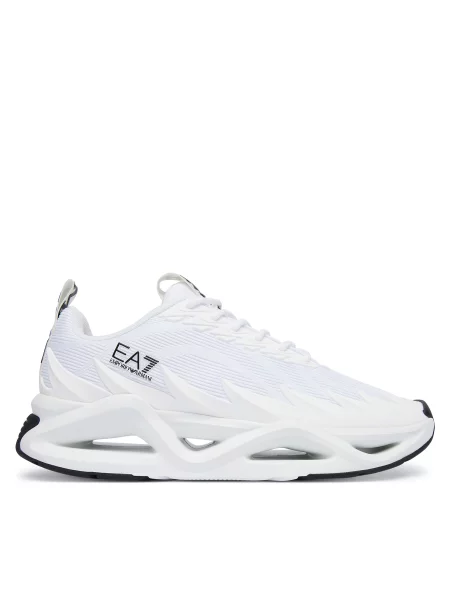 Sneakers Emporio Armani alb