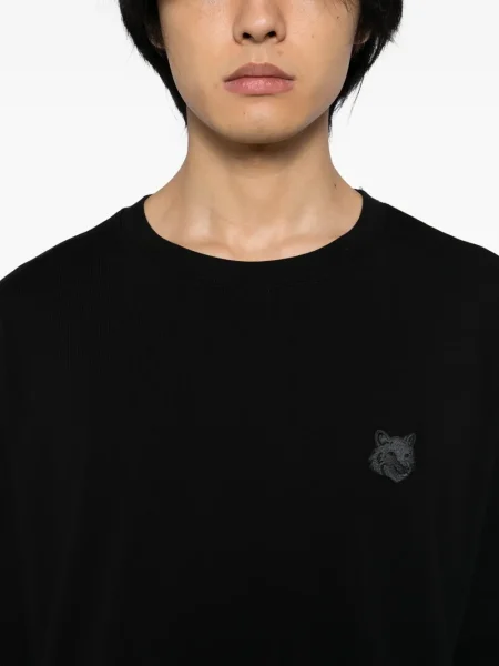Tricou Maison Kitsune negru