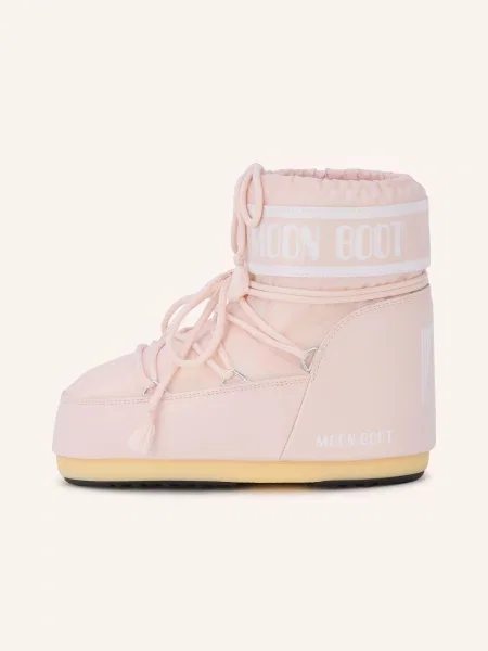 Kotníkové boty Moon Boot růžové