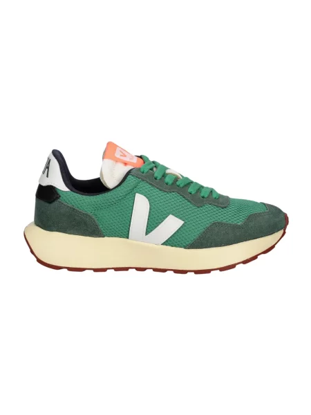 Sneakersy Veja zamszowe zielone