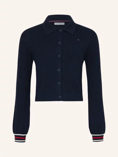 Tommy Hilfiger Pletený Svetr tmavě modrá