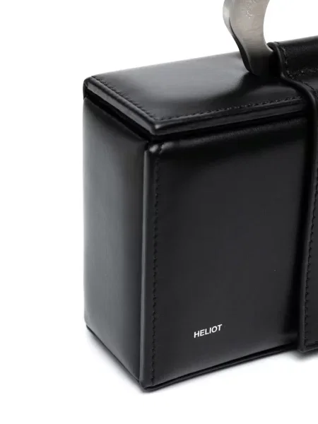 Kopertówka Heliot Emil skórzana czarna
