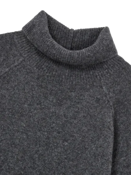 Pulover cu guler înalt heláncă Studio Tomboy gri