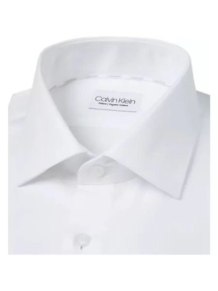 Koszula Calvin Klein biznesowa biała