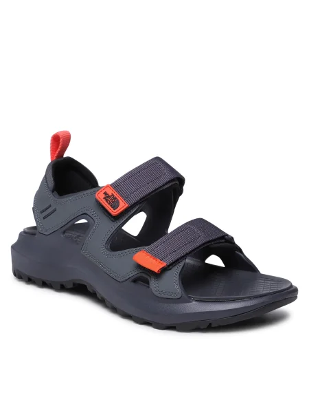 Sandali The North Face Hedgehog Sandal III Hedgehog Asphalt Grey/Retro Orange siva