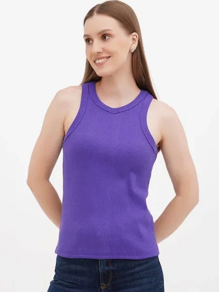 Майка HiBrand бавовна/поліестер фіолетовий