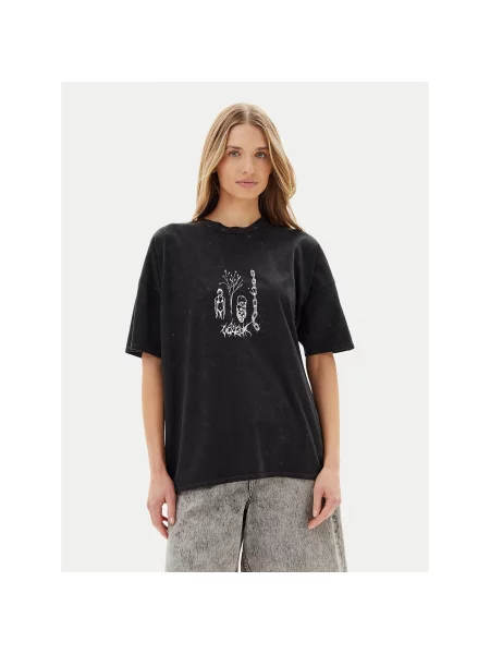 Volcom Majica Voltrip Oversize črna