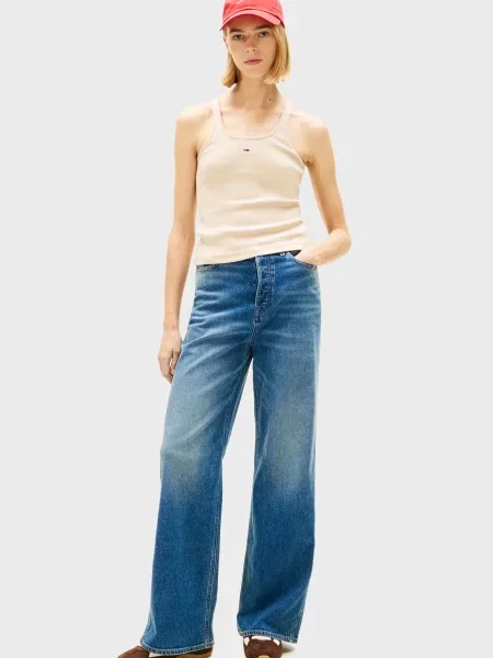 Майка Tommy Jeans бежева