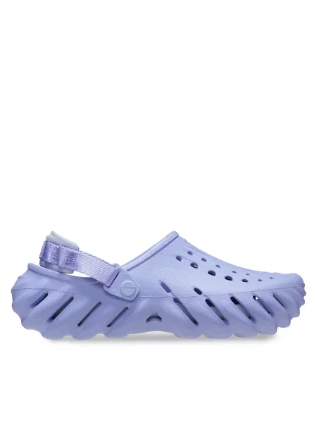 Natikači Crocs Echo Clog vijolična