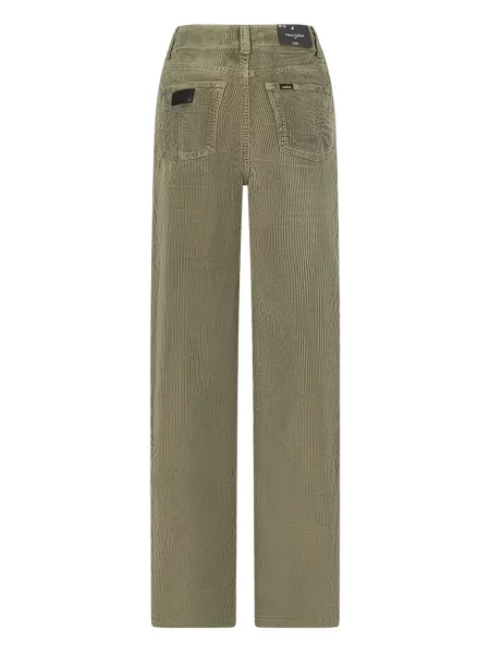 Spodnie Lois Jeans sztruksowe zielone