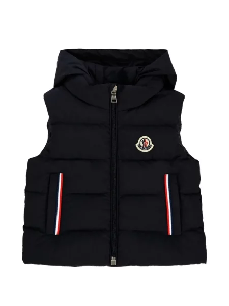 Kamizelka dziecięca Moncler Enfant niebieska