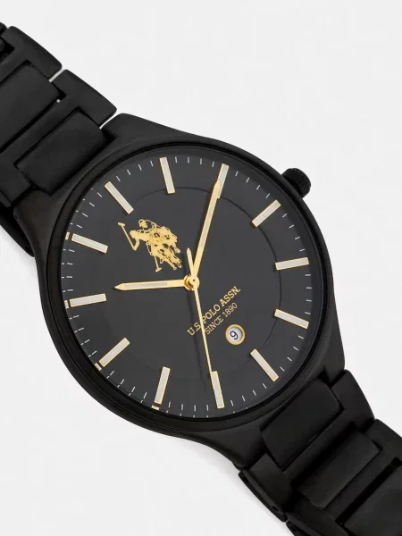 Годинник U.S. Polo Assn. JORDAN чорний