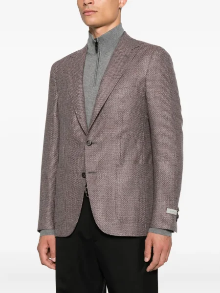 Sacou Canali de lână roz